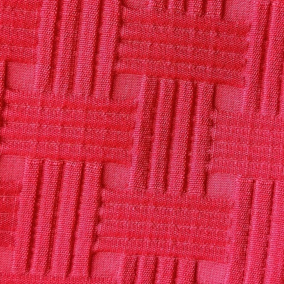 Talbots Red Shift Dress Size 8 - Picture 7 of 14